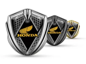 Honda Silikon Emblem Abzeichen Moderner Look High-End Stil